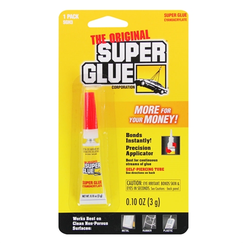 Super Glue Tube (0.10oz, 3g)