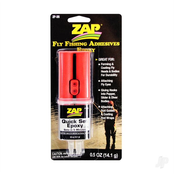 Fly Fishing Adhesives Quick Set Epoxy (0.5oz, 14.1g)