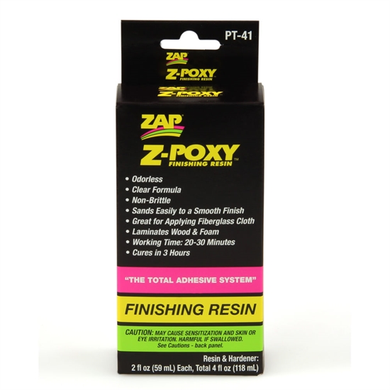 Zap PT41 ZPoxy Finishing Resin 4oz
