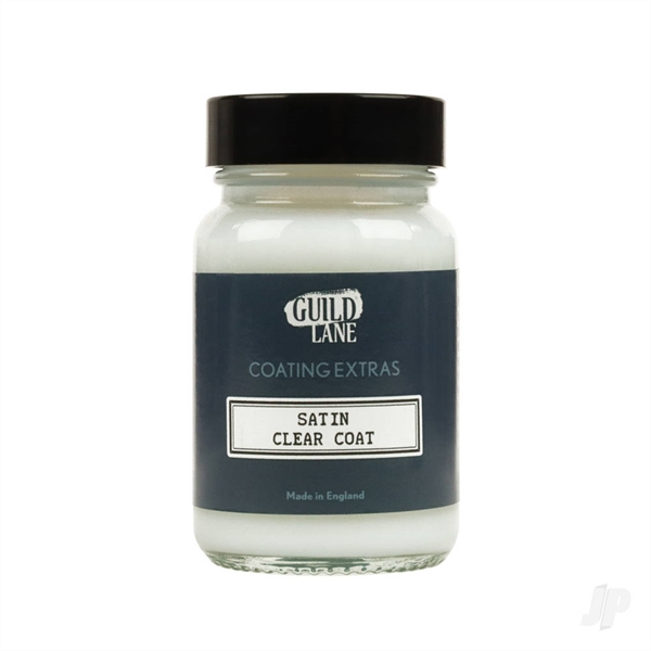 Acrylic Satin Top Coat, Clear (60ml Jar)