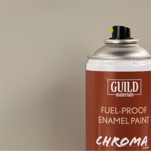 Chroma Enamel Fuelproof Paint Matt Light Grey (400ml Aerosol)