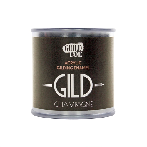 GILD Acrylic Gilding Enamel Paint, Champagne (125ml Tin)