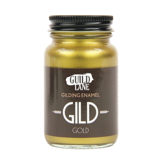 Guild Materials GILD Gilding Enamel Paint, Gold (60ml Jar)