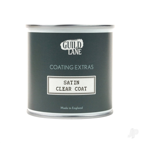 Acrylic Satin Top Coat, Clear (250ml Tin)