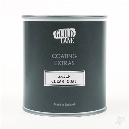 Acrylic Satin Top Coat, Clear (500ml Tin)