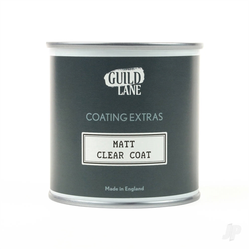 Acrylic Matt Top Coat, Clear (250ml Tin)