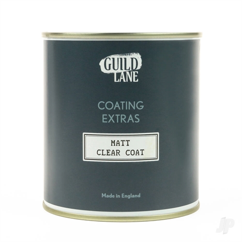 Acrylic Matt Top Coat, Clear (500ml Tin)