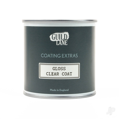 Acrylic Gloss Top Coat, Clear (250ml Tin)