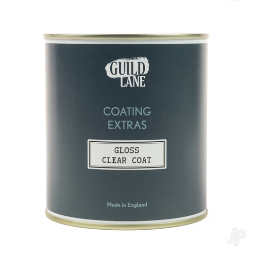 Acrylic Gloss Top Coat, Clear (500ml Tin)