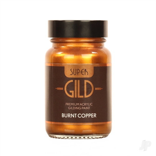 Super GILD Acrylic Gilding Enamel Paint, Burnt Copper (60ml)