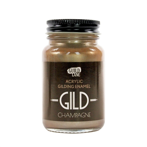 GILD Acrylic Gilding Enamel Paint Champagne 60ml Jar