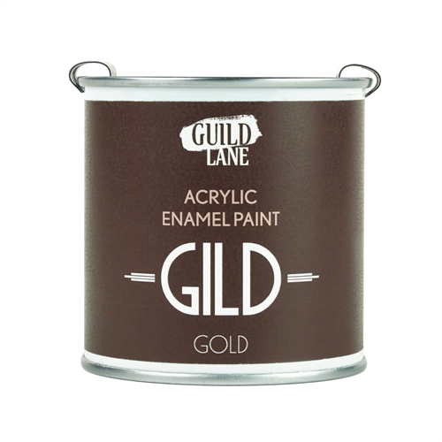 GILD Acrylic Gilding Enamel Paint Gold 250ml Tin