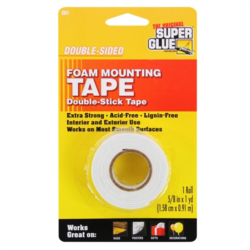 Foam Mounting Tape Double-Sided 58in x 36in