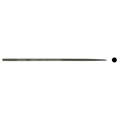 5.5in (13.97cm) Round Needle File, Cut #2 (Carded)