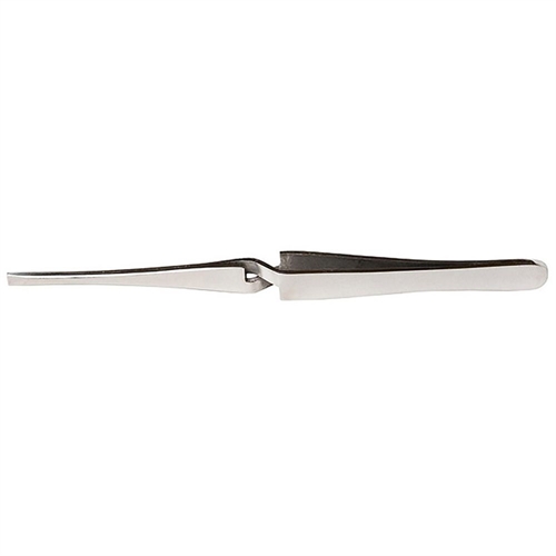 4.5in Pointed Self Closing Stainless Steel Tweezers (Carded)