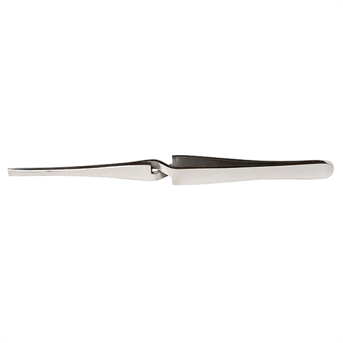 65in Large Self Closing Stainless Steel Tweezers Carded