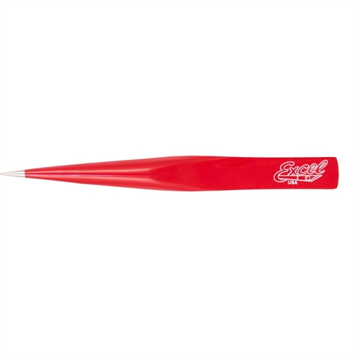 Hollow Handle Ultra Fine Point Tweezers Red Carded