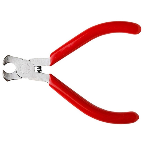 5in Spring Loaded Soft Grip Plier End Nipper Carded