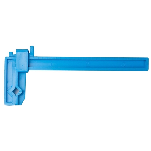 3in Adjustable Plastic Clamp Carded
