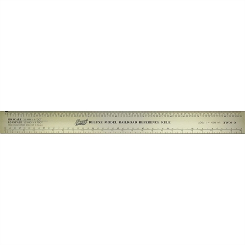 12in Deluxe Scale Model Railroad Reference Ruler