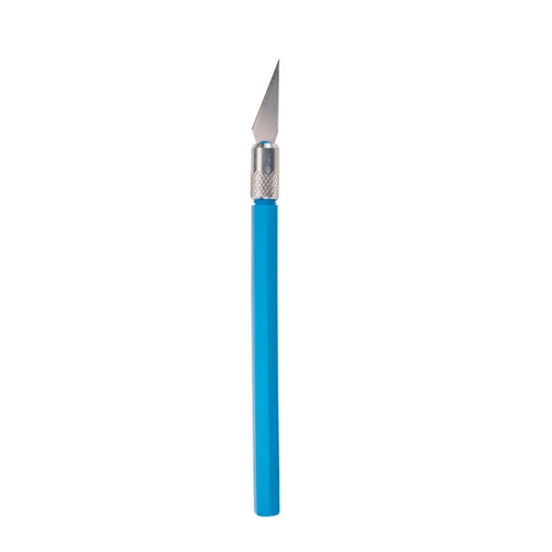 K30 Light Duty Rite-Cut Knife with Safety Cap, Blue(Carded)