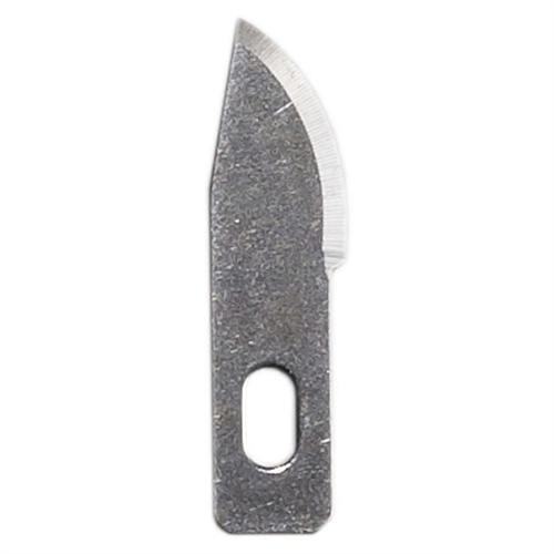 #12 Mini Curved Blade, Shank 0.25" (0.58 cm) (5pcs)(Carded)