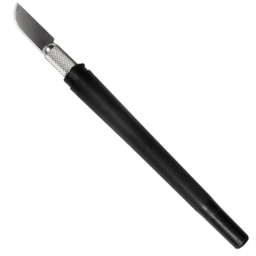 K3 Pen Knife Light Duty Round Handle with Safety Cap Carded