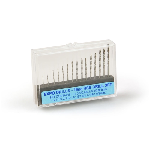 16pc HSS Drill Set 05-2mm 11516