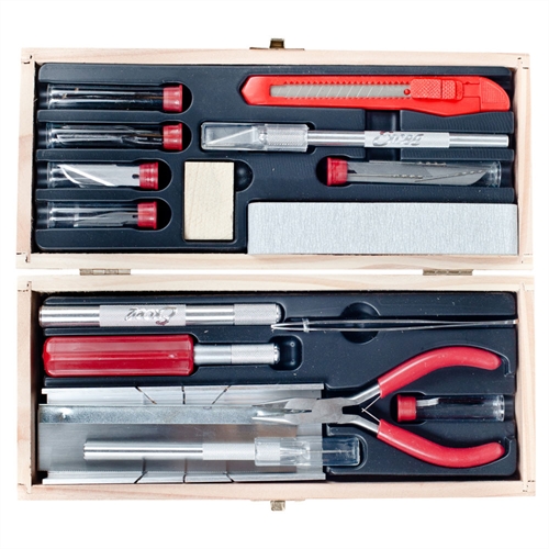 Deluxe Wooden Ship Modelers Tool Set Boxed