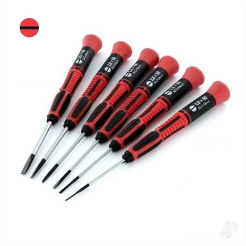 PSD1600 6pc Slotted Screw Driver Set