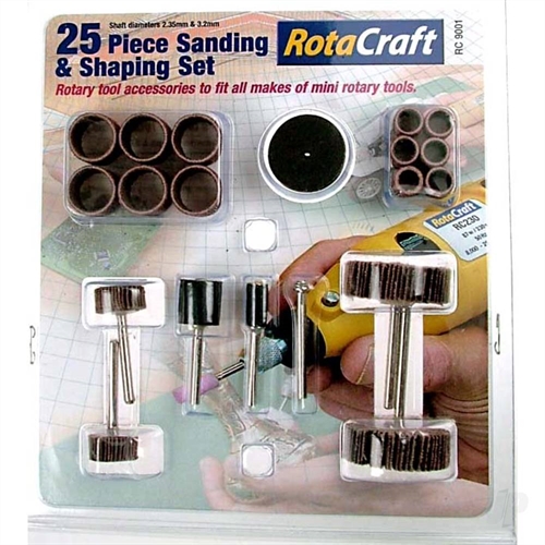 R/C9001 25pc Sanding & Shaping Set
