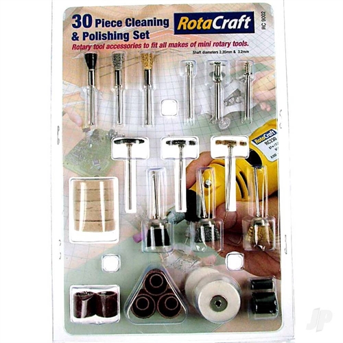 R/C9002 30pc Cleaning & Polishing Set
