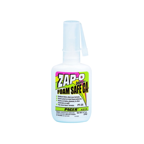 PT25 Zap-O Foam Safe CA .7oz