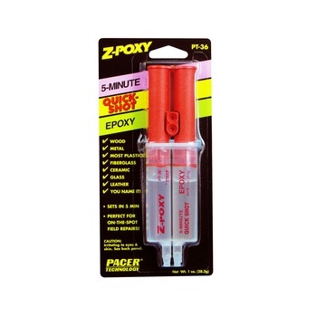 PT36 Z-Poxy 5 Minute Epoxy Dual Syringe 1oz