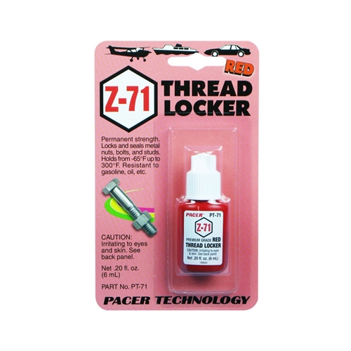 PT71 Z-71 Red Thread Locker 20oz