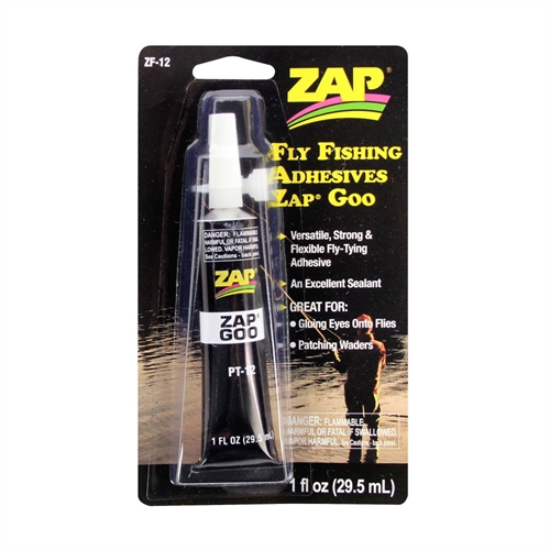 Fly Fishing Adhesives Zap Goo 1fl oz 295ml
