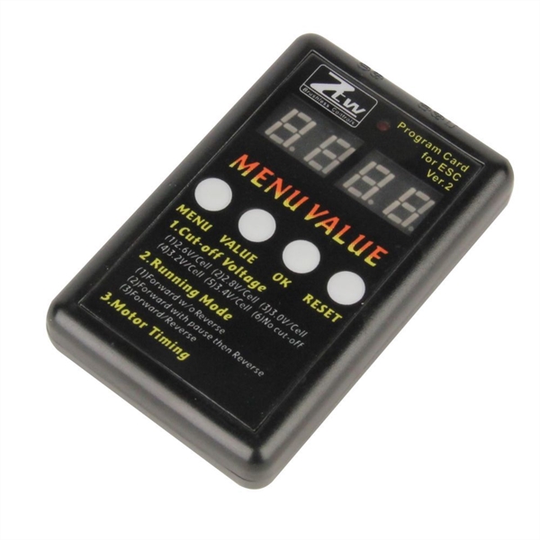 LED Beast Program Card (for Beast Car ESC)