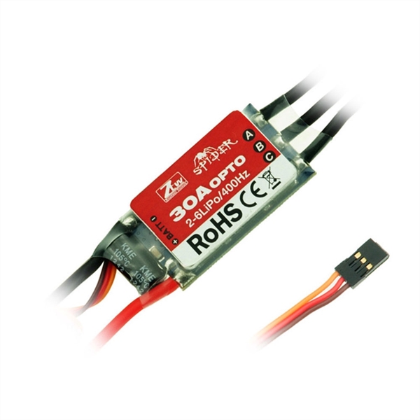 Spider 30A Opto ESC (2-6 Cells)