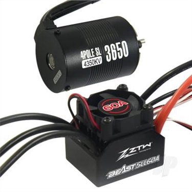 110 Beast SLL Combo with 60A ESC + 4P SL 3650B 4350Kv Motor