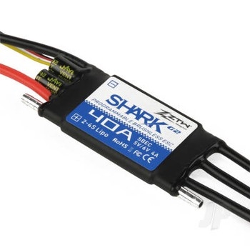 Shark 40A SBEC ESC G2 2-4 Cells Water-cooled