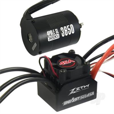 110 Beast SLL Combo with 45A ESC + 4P SL 3650B 3450Kv Motor