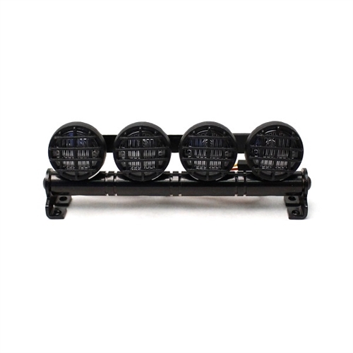 100mm LED Light Bar 4x Round