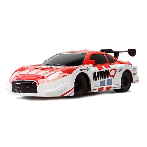 Mini-Q - 1/24th RTR 4wd on road DIY kit car (Red/White)