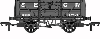 D1355 7 Plank Wagon - SECR No.12221