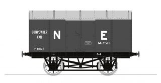 Gunpowder Van LNER No.147511 (RCH Pattern) OO
