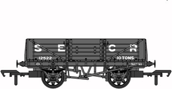 D1347 5 Plank Wagon - SECR No.12522