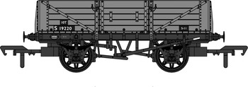 D1347 5 Plank Wagon - BR NoS19220 OO