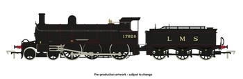 HR Jones Goods 4-6-0  LMS Lined Black