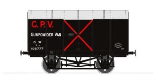 Gunpowder Van GWR No.105777 (Diagram 24)