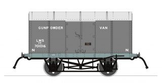 Gunpowder Van LMS No701016 RCH Pattern OO